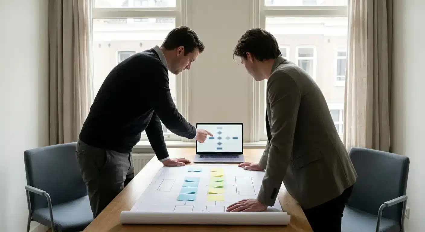 Featured image bij het blog over ecommerce e-mailflows bouwen